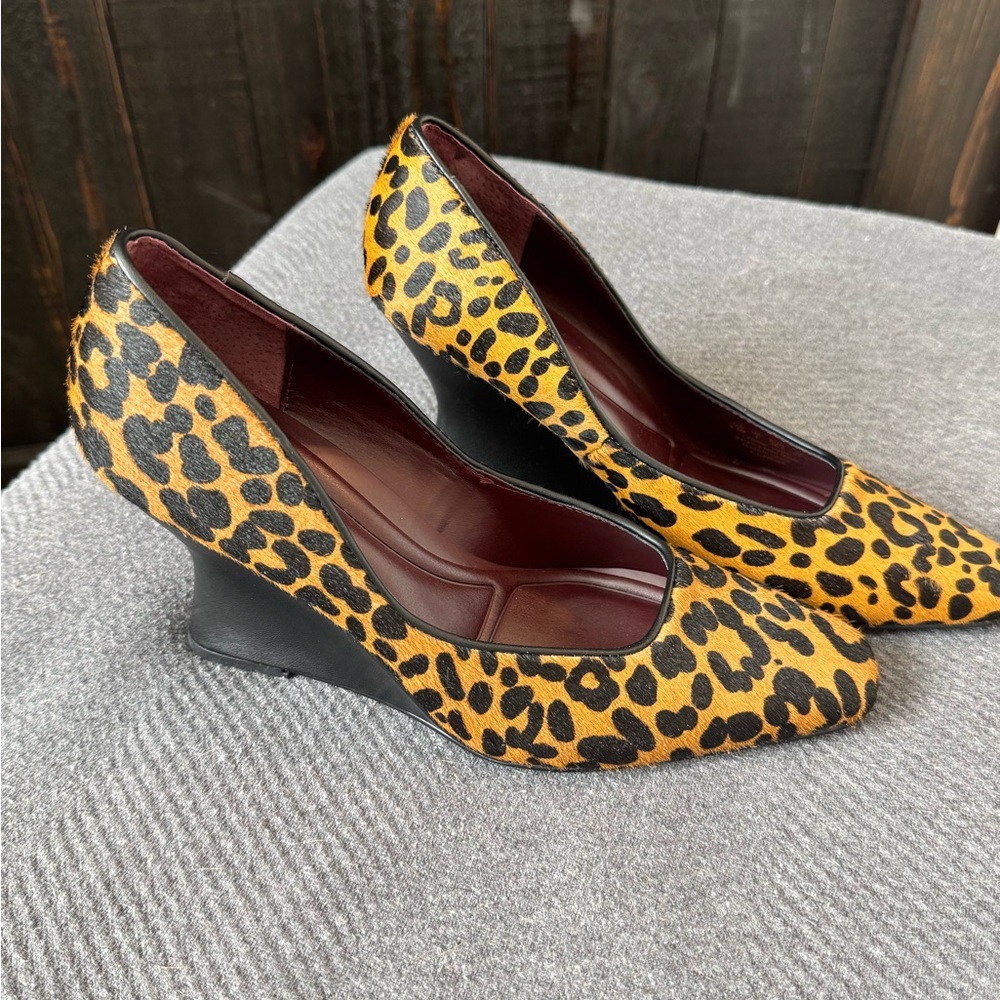 SARTO By Franco Sarto Leopard Print Heels